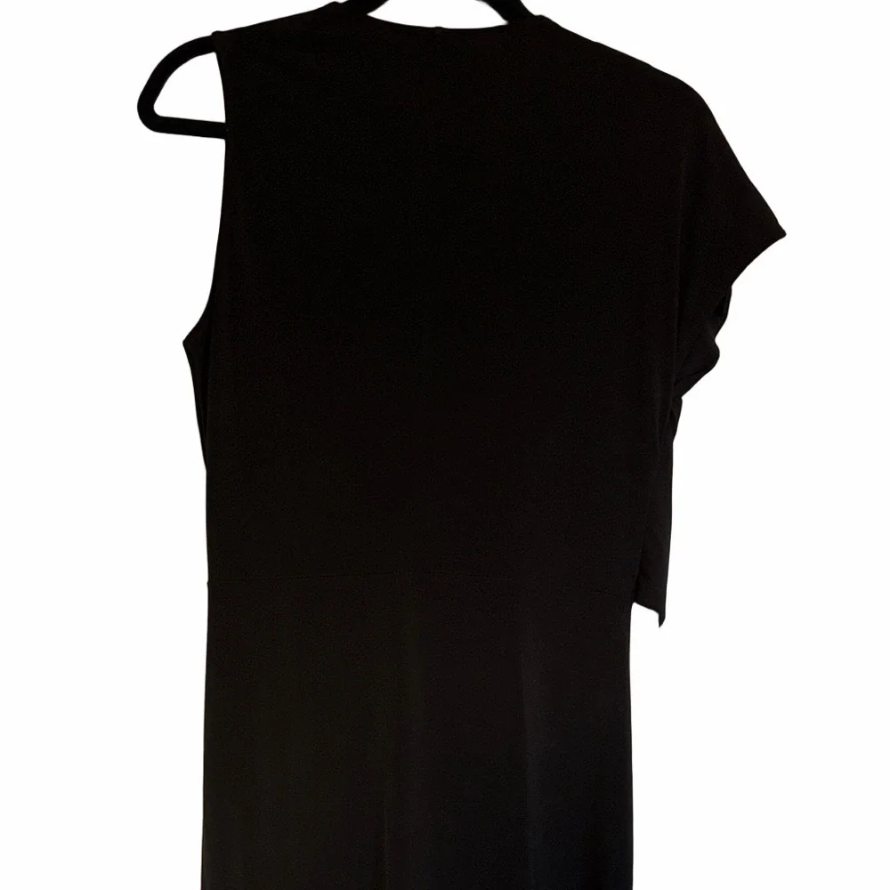 Zara W&B Collection Asymmetrical Draped Dress | EUC | Sz S - Picture 7 of 7